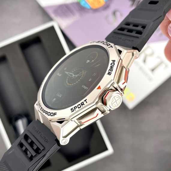 Розумний годинник Modfit Endurance Silver-Black 1077-0302 | Зображення 3