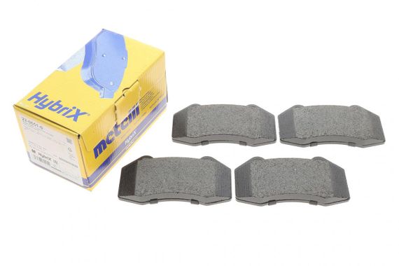 Колодки тормозные передние Renault Megane II 04- Clio III 06-14 22-0651-0 | Зображення 1