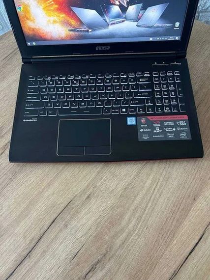 Ноутбук MSI GP62 Leopard 6RF 15,6" FHD i7 6700HQ 8Gb SSD128Gb+HDD1Tb GTX 1060  Б/В | Зображення 2