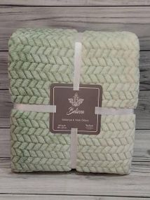 Плед Belizza Kapadokya mint 200х220см Микрофибра