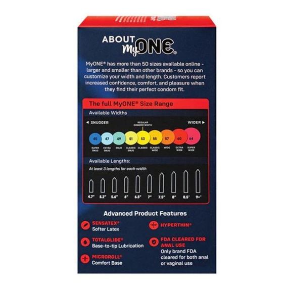 Презервативи великі MyONE Super Wide 64J (ціна за упаковку, 10 шт.) | Зображення 2