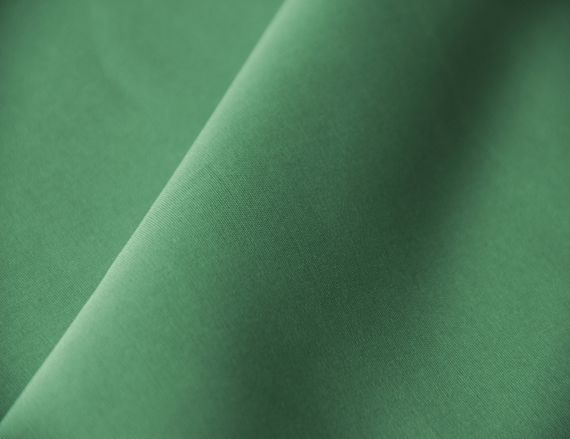 Поплін італійський бавовняний з еластаном натуральний фісташковий однотонний MI 135 | Зображення 2