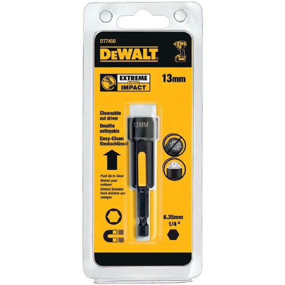 Головка торцевая магнитная 13мм DeWALT DT7450 | Зображення 1