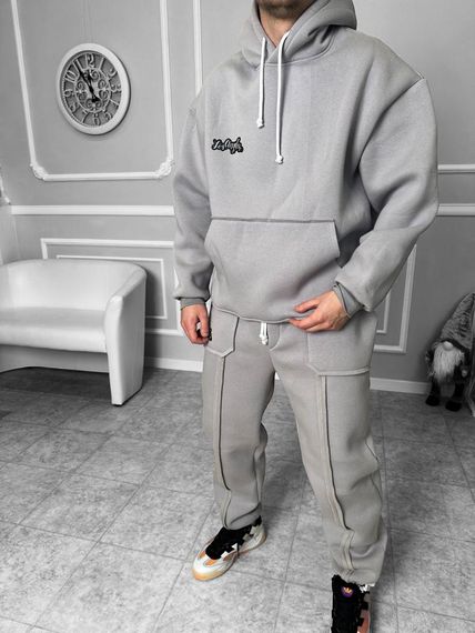 Спортивний костюм утеплений дтф | Зображення 1