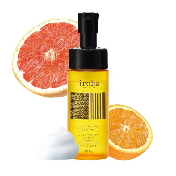 Піна для інтимного догляду Iroha Intimate Wash Foam Type Sweet Citrus 150 мл Sex Aura | Зображення 1