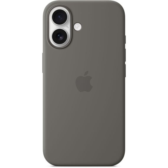 Чохол до мобільного телефона Apple iPhone16 Silicone Case with MagSafe - Stone Gray (MYY33ZM/A) | Зображення 4