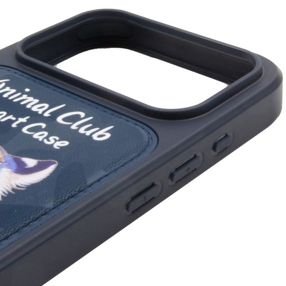 TPU+PC чохол Animal Club для Apple iPhone 17 Pro Max (6.9") Royal Blue | Зображення 3