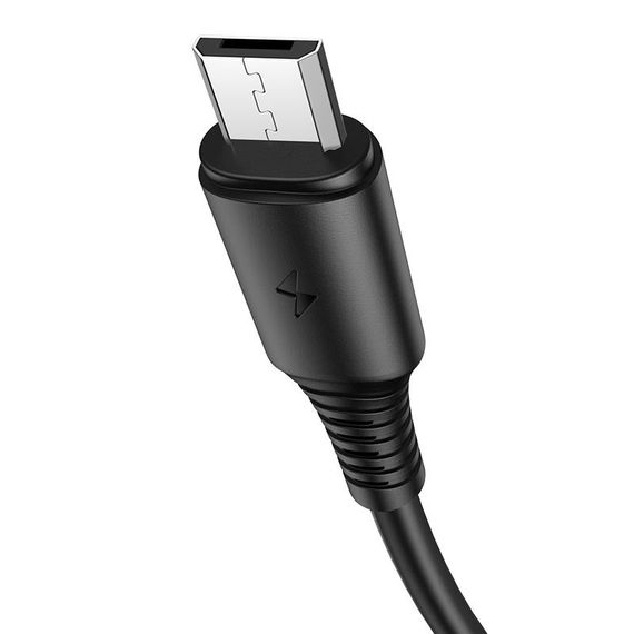 Дата кабель Borofone BX47 Coolway USB to MicroUSB (1m) | Зображення 2