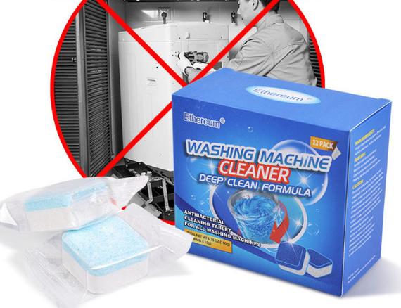Антибактериальное средство очистки стиральных машин Washing mashine cleaner | Зображення 2