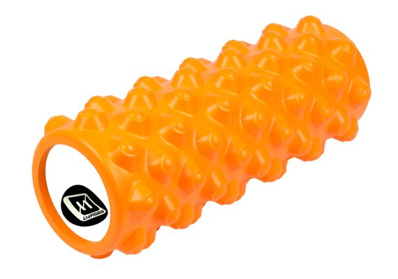 Масажний ролик EasyFit Grid Roller Extreme 33 см помаранчевий (EF-2023-OR)