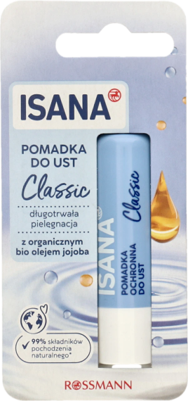 ISANA Захисний бальзам для губ, класичний, 4.8g