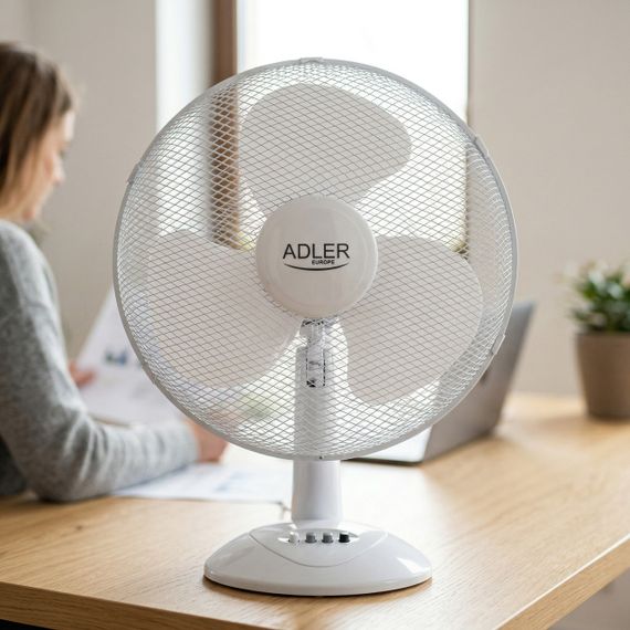 Вентилятор настільний Adler AD 7304, 40 см, 90 Вт, 3 швидкості, з поворотом і нахилом | Зображення 6