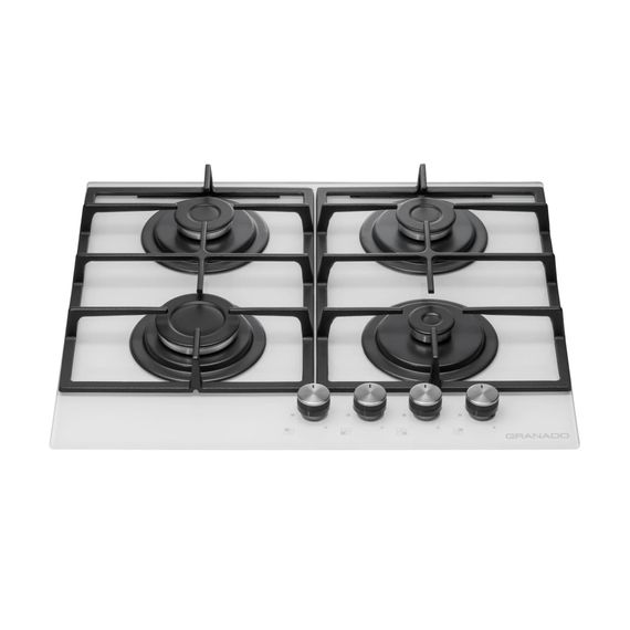 Варочна поверхня GRANADO GGH 62-104 white glass | Зображення 1