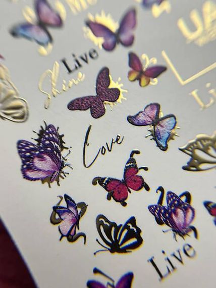 Фольгований слайдер UAslider CF 122 на водяній основі (7x10см) | Зображення 1