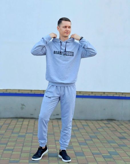 Костюм чоловічий Носи своє 44 Сірий (p-5682-104550) | Зображення 1
