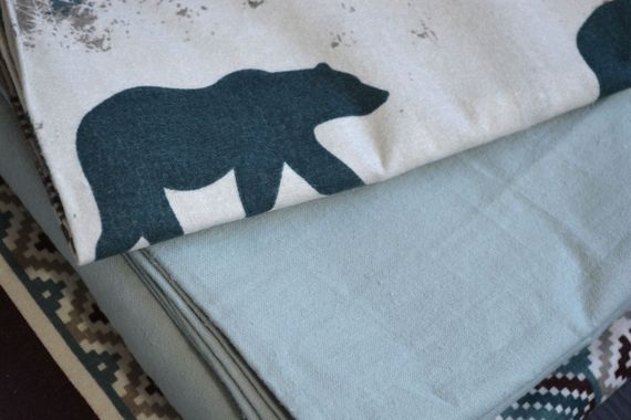 Комплект постельного белья First Choice Flanel 200×220 см  Cozy Green | Зображення 3