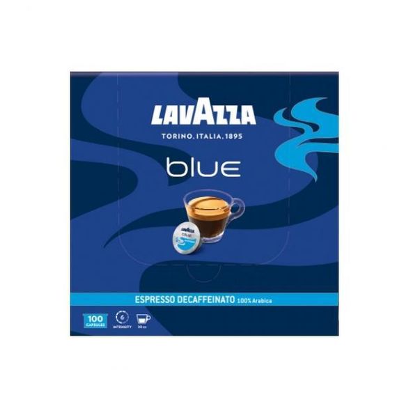 Кава в капсулах Lavazza Blue Decaffeinato 100 шт. без кофеїну Лавацца Блю капсули Італія | Зображення 2