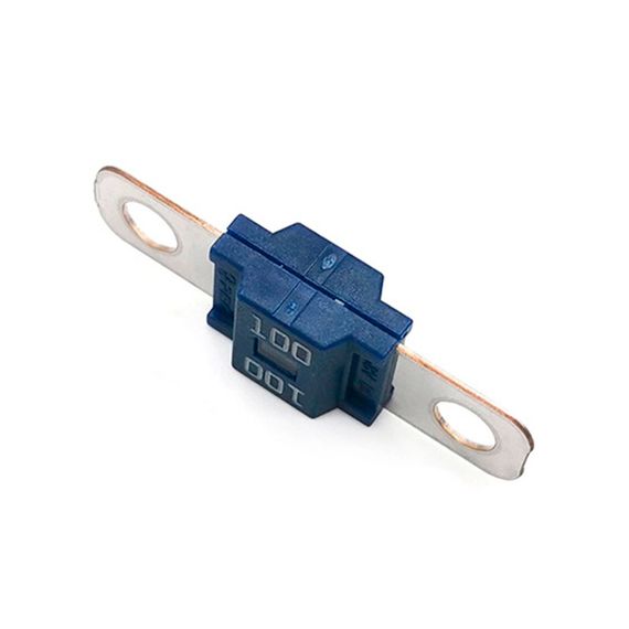 Предохранитель плоский SBFW-L-100.100A, 58V, M6.12х41mm, Blue
