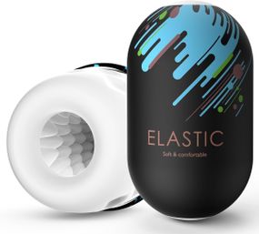 Мастурбатор-капсула ELASTIC Cloud Touch сверхэластичный, с рельефной текстурой