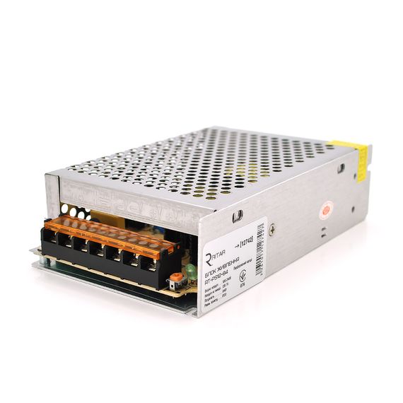 Імпульсний блок живлення Ritar RTPS12-84 12В 7А (84Вт) перфорований (150x65x45)