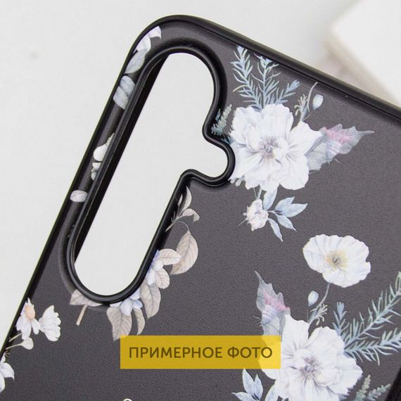 TPU+PC чохол Secret Garden для Samsung Galaxy A06 Black | Зображення 4