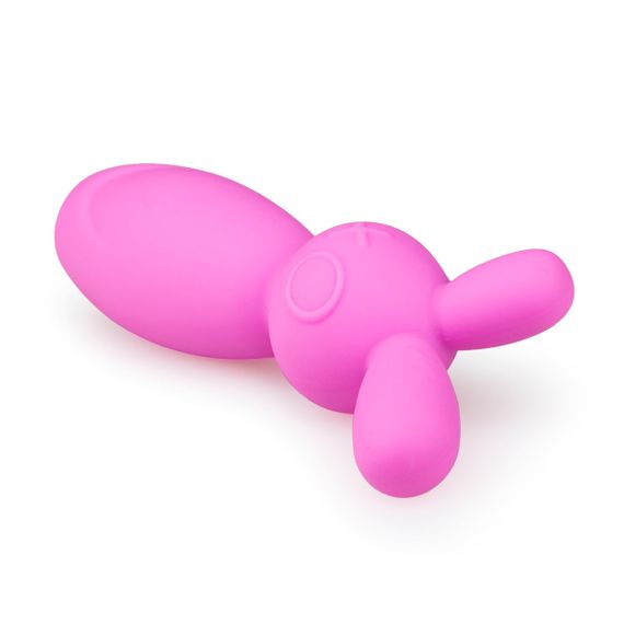 Міні-вібратор для клітора стимулятор Vibrating Mini Bunny — компактний, одношвидкісний, 8 × 2 см, у рукаві | Зображення 2