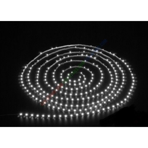 Червона світлодіодна стрічка бічного світіння 4,8 W SMD 4008 (60 шт. / М) IP20 Біла підкладка | Зображення 3