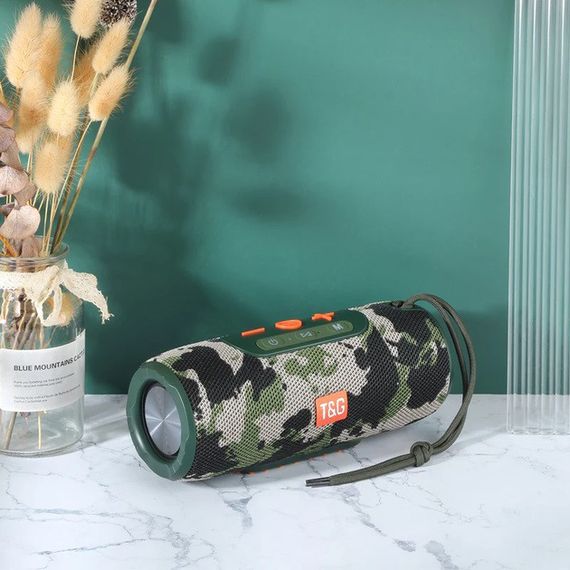Колонка-динамик bluetooth TG341, Bluetooth колонка с функцией радио, Мощная колонка блютуз JF-43 | Зображення 7