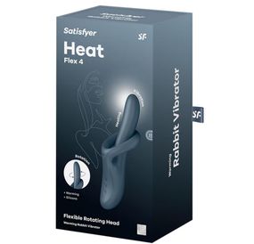 Вібратор - Satisfyer Heat Flex 4 Grey