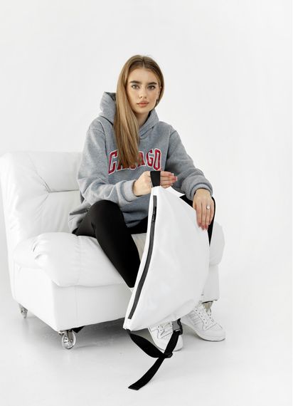 Сумка жіноча Sambag HOBO BAG-GLOVE Біла 25 х 58 х 4 см (53400008) | Зображення 2