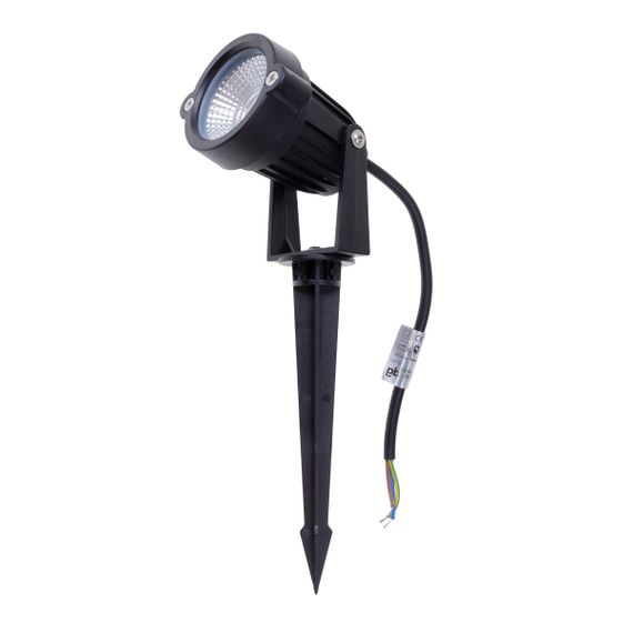 Грунтовый светильник LED 3W RED COB IP65 BK (AS-11)