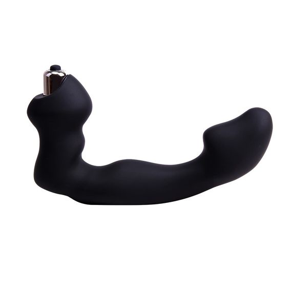 Масажер простати рельєфний Chisa Black Mont Avatar Dildo з вібрацією, чорний Sex Aura | Зображення 4
