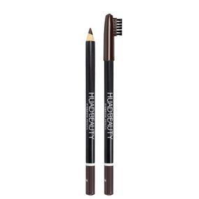 Водостойкий карандаш для бровей Huda beauty 02 темно-коричневый