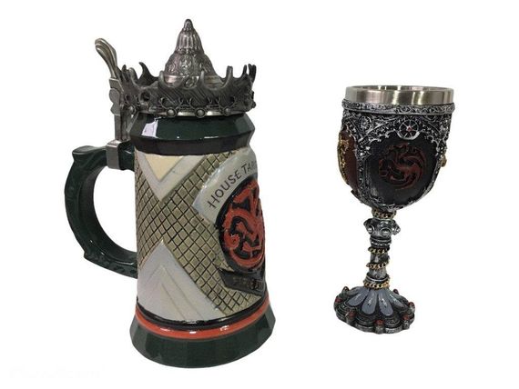 Подарунковий набір Гуртка Game Of Thrones House Targaryen Fire And Blood Гра Престолів і Кубок | Зображення 2