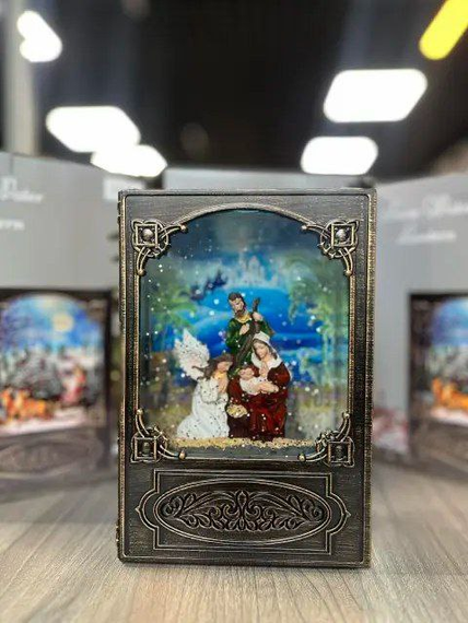 Новорічний музичний нічник-світильник,Різдвяна Ніч(G3579/1)(WB) | Зображення 1