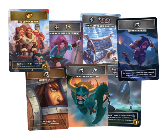 Настольная игра Нортгард. Неизведанные земли (Northgard: Uncharted Lands) укр. | Зображення 8