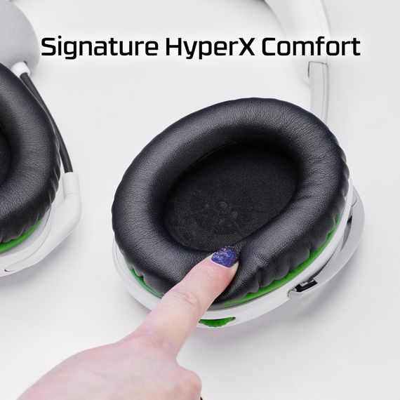 Гарнітура HyperX Cloud Stinger 2 Xbox, mini-jack, біло-зелений (75X28AA) | Зображення 2