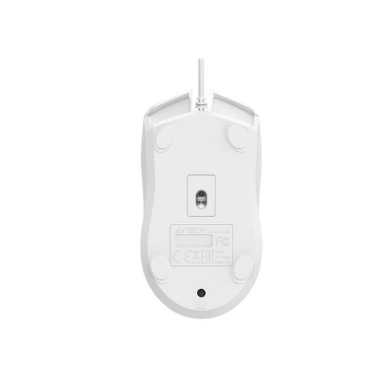 Миша дротова A4Tech OP-750S USB, біла | Зображення 9