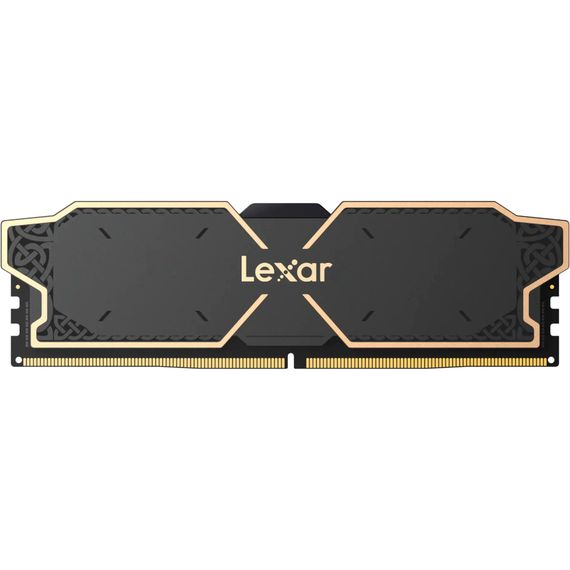 Модуль пам'яті для комп'ютера DDR5 32GB (2x16GB) 6000 MHz Thor Black Lexar (LD5U16G60C38LG-RGD) | Зображення 1
