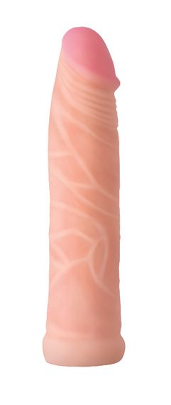 Насадка для страпона тілесна EGZO CIBERSKIN NSTR13 ( 15,5 см х 3,8 см ) Sex Aura | Зображення 1