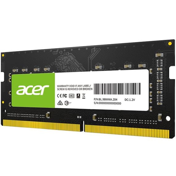 SoDIMM 16Gb DDR4 3200 MHz Acer SD100, Retail | Зображення 1