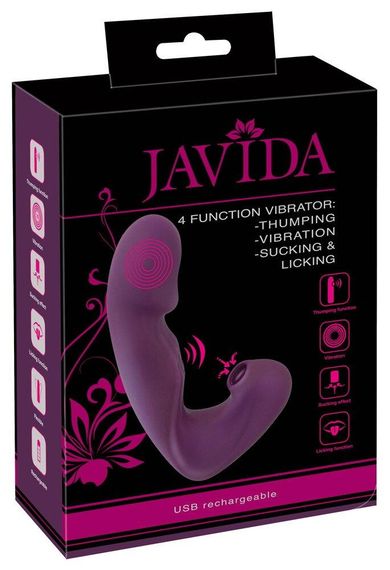 Вакуумний вібратор для клітора та точки G 4 Function Sex Aura