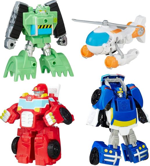 Подарочный набор Трансформеры Боты-спасатели Команда Гриффин Рок Оригинал Hasbro Transformers Rescue Bots Griffin Rock Team | Зображення 1