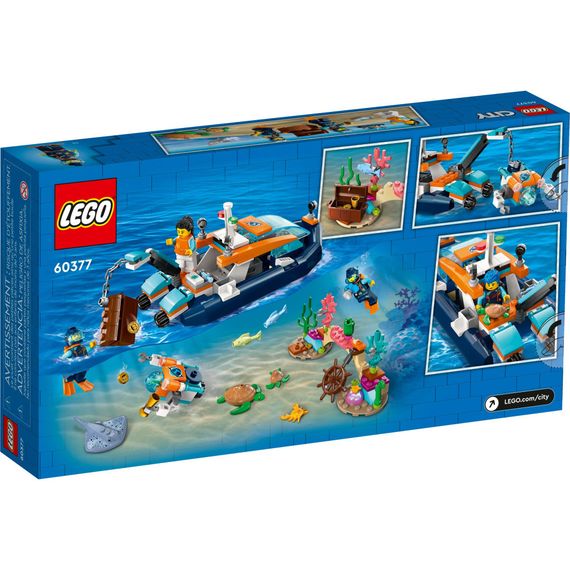 Конструктор LEGO City Дослідницький підводний човен 182 деталей (60377) | Зображення 7