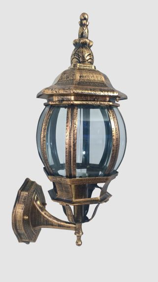 Ліхтар вуличний настінний 26142 Золото 44х16х20 см. | Зображення 1