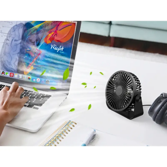 Підвісний вентилятор настільний компактний Wall mounted fan, настільний мінівентилятор | Зображення 5