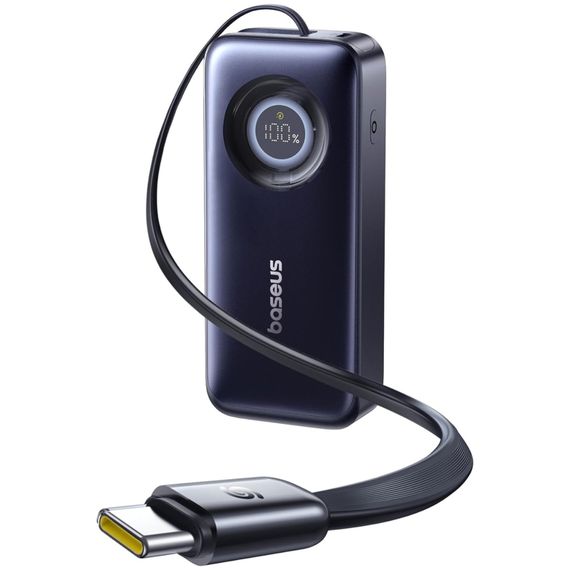 Портативний ЗП Power Bank Baseus EnerCore CR11 PD100W with cable 20000 mAh (PPNMS) Cosmic Black | Зображення 3