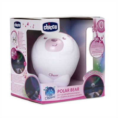 Нічник Chicco проектор First Dreams Полярне ведмежа Рожевий (11558.10) | Зображення 6