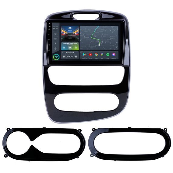 Штатная магнитола Torssen Renault Clio 4 AC/Climate 16-18 F98256 4G Carplay DSP | Зображення 1