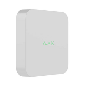 Мережевий відеореєстратор Ajax NVR DC (8ch) white, роздільна здатність до 4К, підтримка ONVIF/RTSP, декодування H.265/H.264,